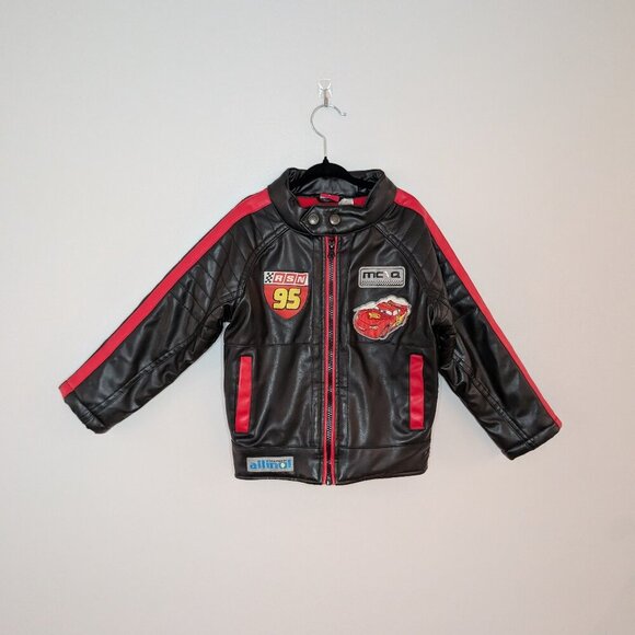Lightning McQueen Leather Jacket | Disney Pixar Cars - Picture 1 of 6
